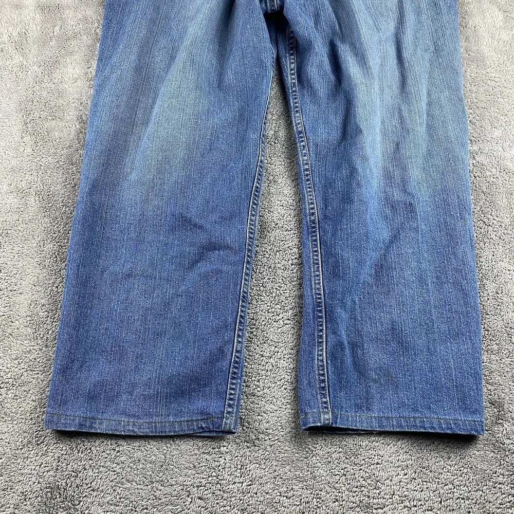 Levis Relaxed Straight Fit Jeans Mens 36x25 Blue Medium Mid Rise‎